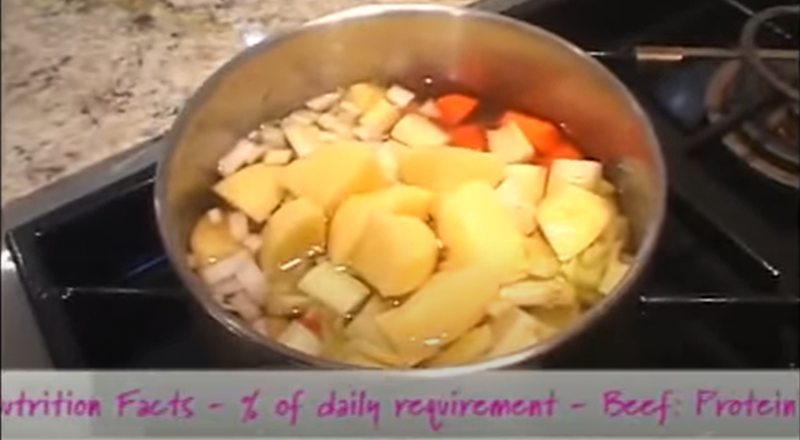 home made baby food beef puree