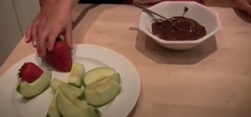 easy chocolate fondue