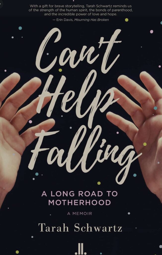 Book cover. Can't Help Falling