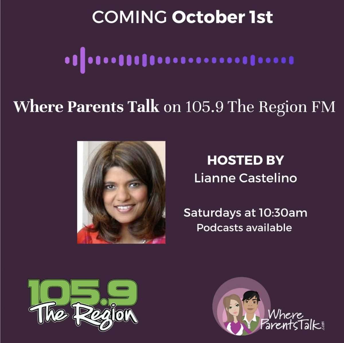 Where Parents Talk graphic promo
