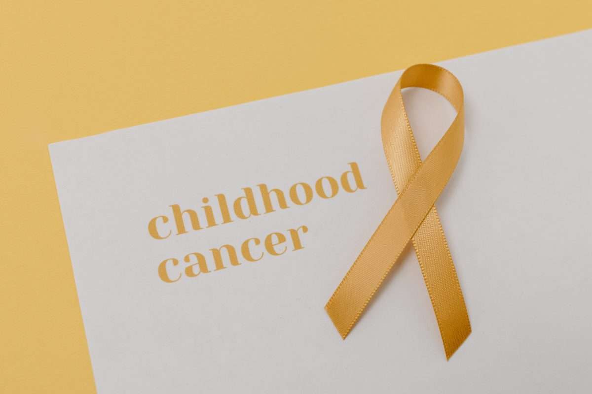 Childhood cancer ribbon