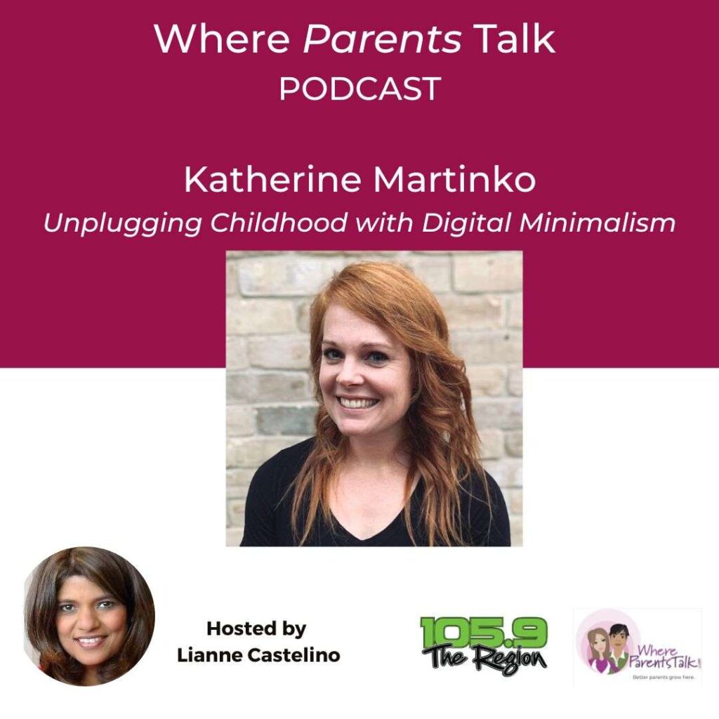 Infographic.Martinko, Katherine.Podcast - digital minimalism