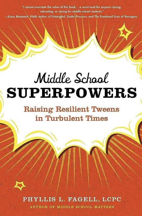 Book cover.Middle Schoolers.Fagell, Phyllis