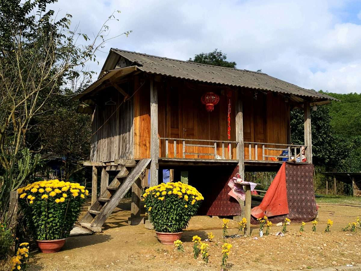 Traditional Wooden House in Quảng Bình, Vietnam